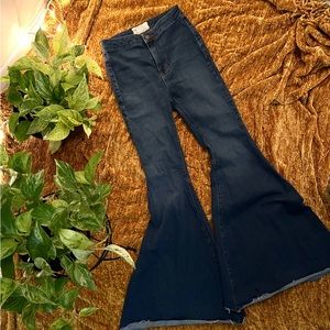 Free People Just Float On Flare Jeans